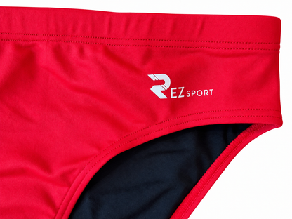 Men's Red Water Polo Suit