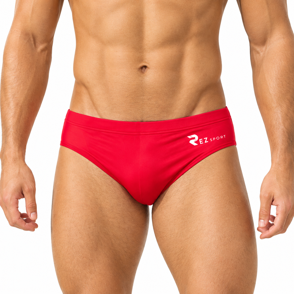 Men's Red Water Polo Suit