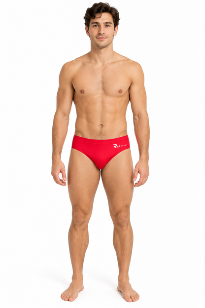 Men's Red Water Polo Suit