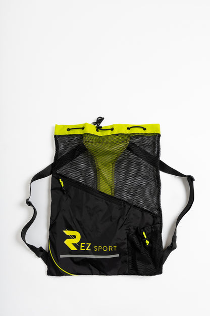 REZ SPORT TeamVent™ Large Mesh Swim Backpack – 40L Quick-Dry Swim Gear Bag