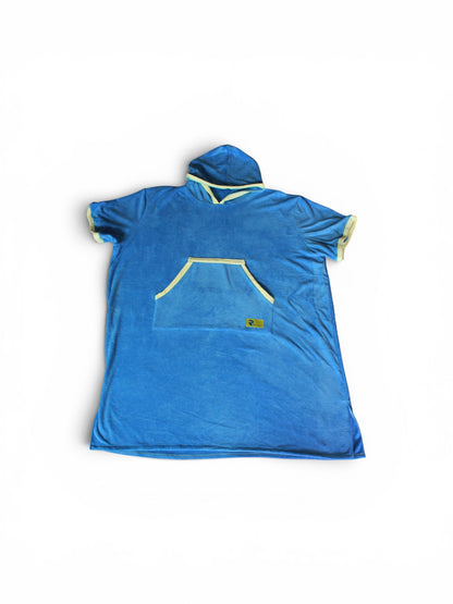 REZ SPORT DryShift™ Hooded Poncho Towel – Quick-Dry Microfiber Changing Robe