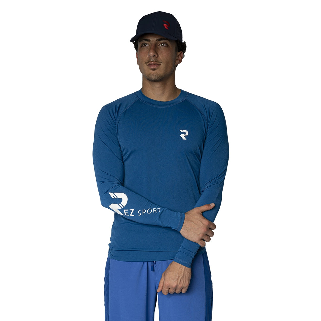 Dark Blue Unisex Rash Guard