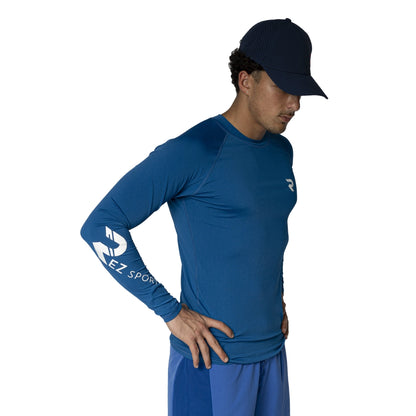 Dark Blue Unisex Rash Guard