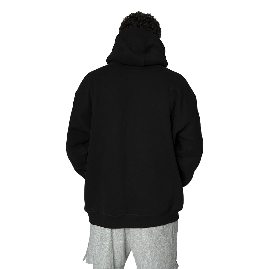WaveLoom™ Black Hoodie