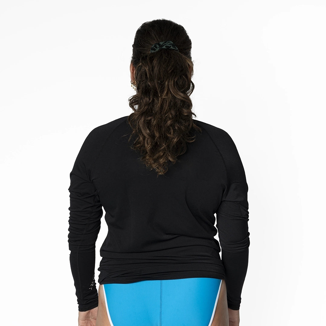 Black Unisex Rash Guard