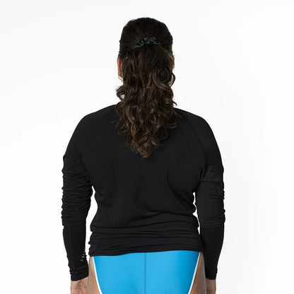 Black Unisex Rash Guard