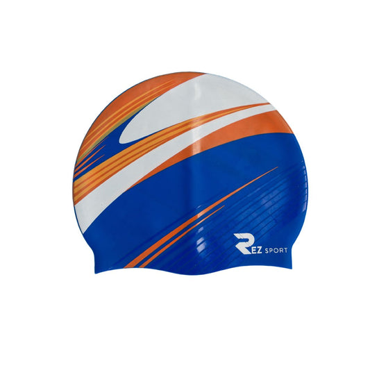 REZ SPORT SoftSeal™ Silicone Swim Cap Sunset Rush