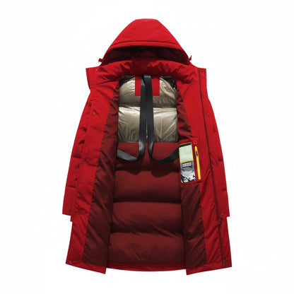 AquaShield™ Classic Swim Parka Red