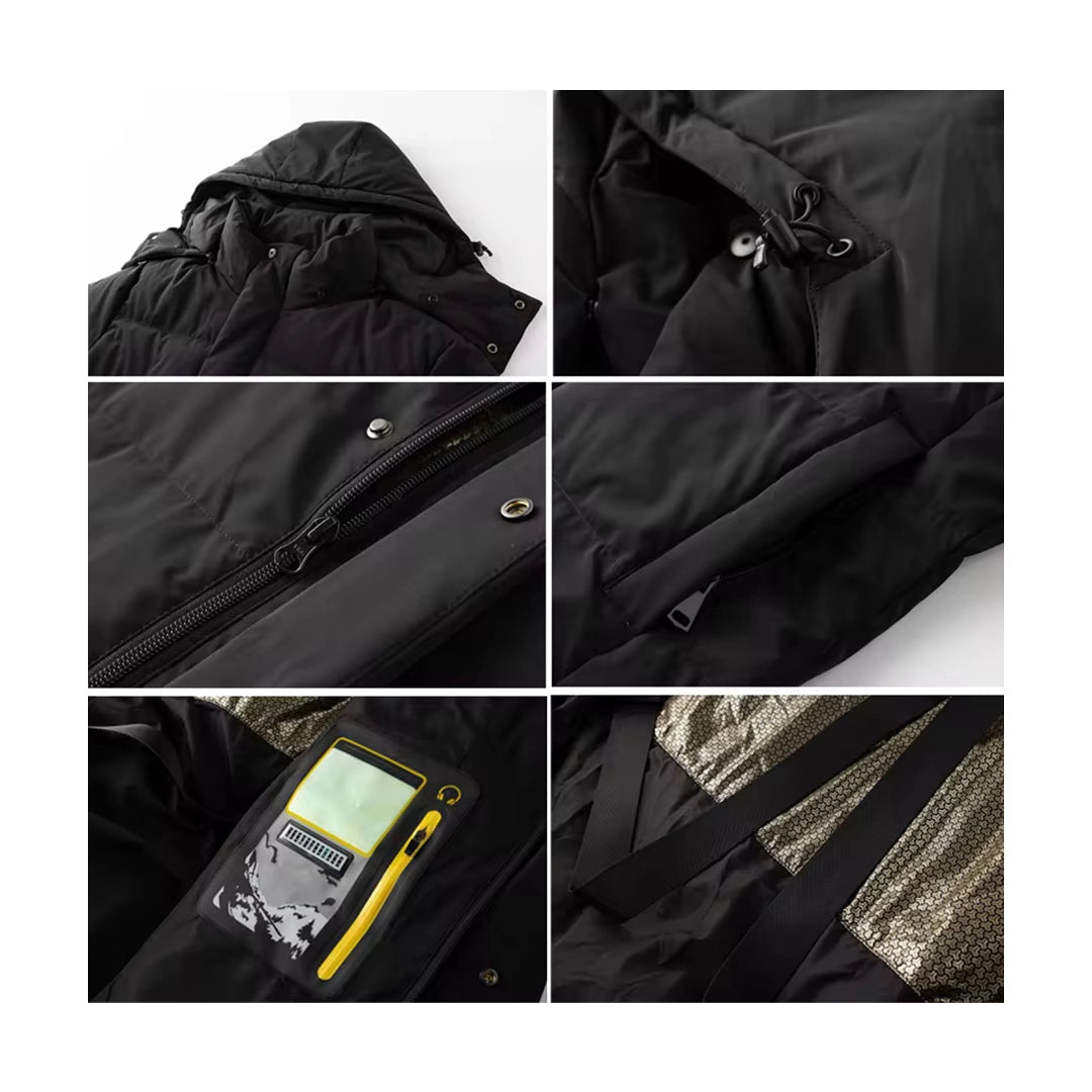 AquaShield™ Classic Swim Parka Dark Blue