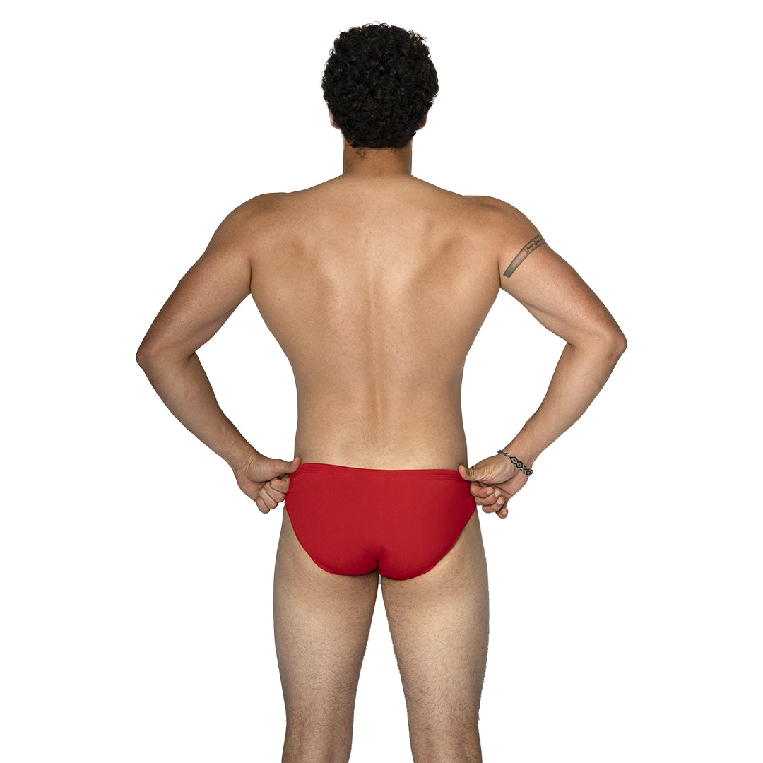 Men's Red Water Polo Suite