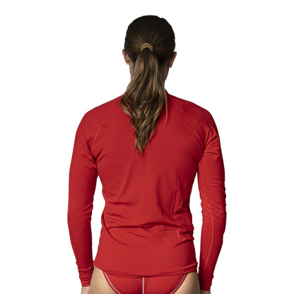 Red Unisex Rash Guard