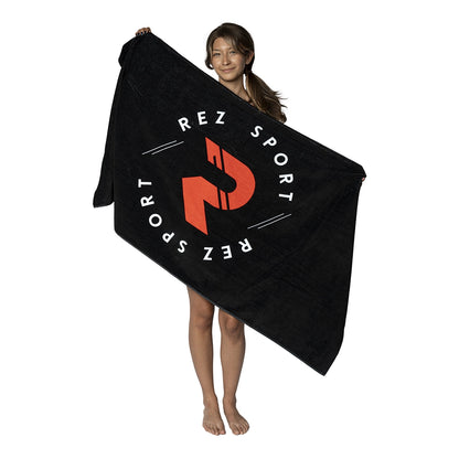 AquaCotton™ Swimming Towels Black