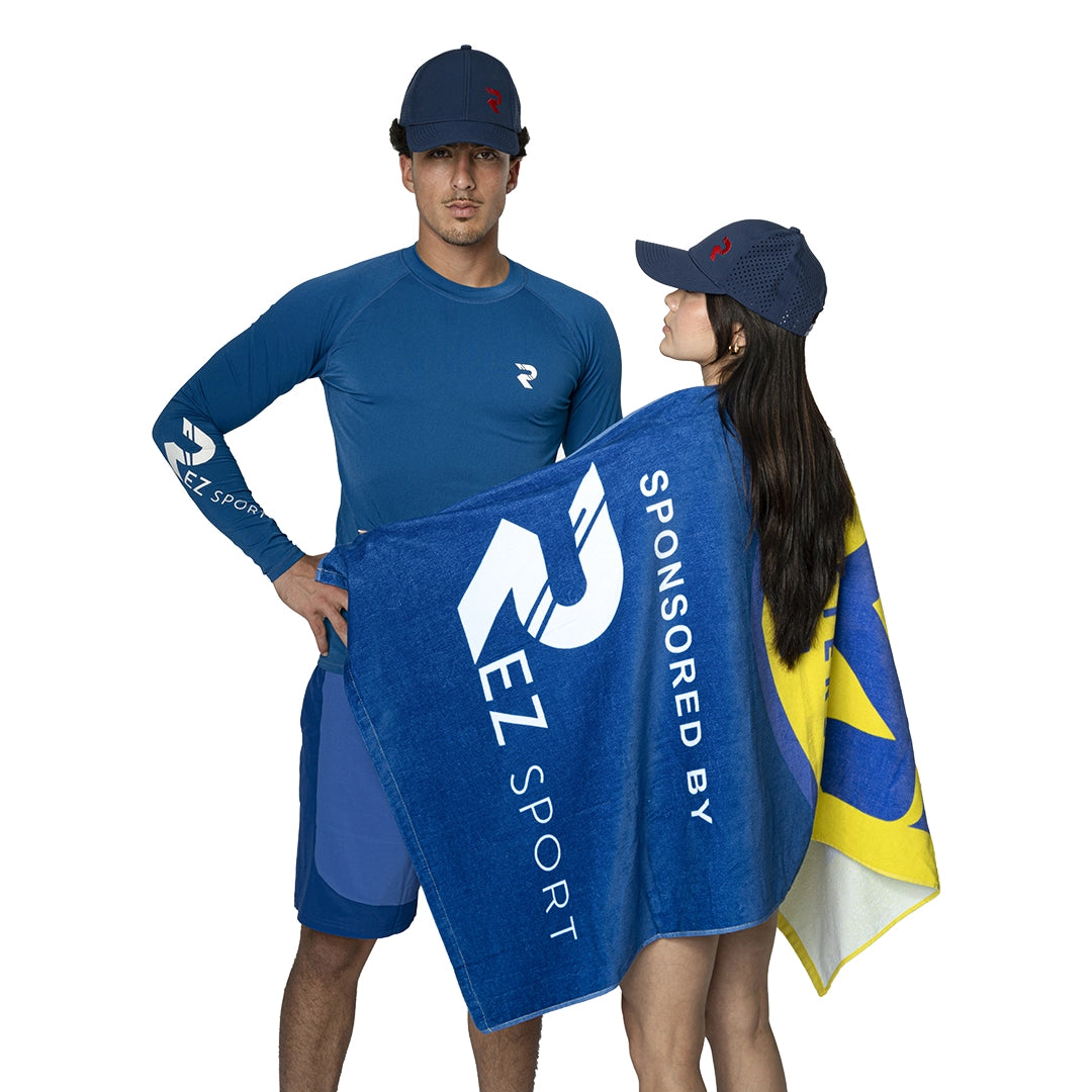 AquaCotton™ Swimming Towels Navy Blue