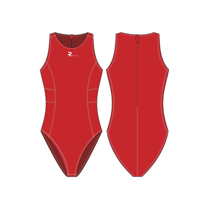 Women’s Water Polo Suit Red