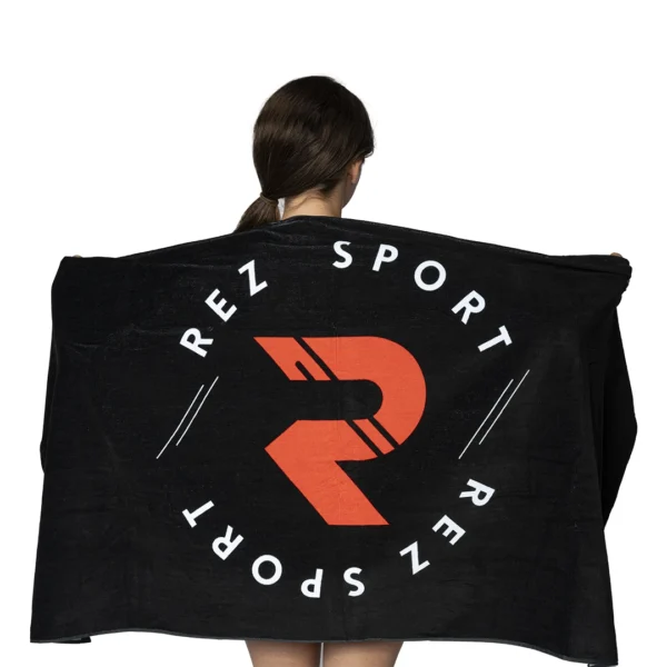 AquaCotton™ Swimming Towels Black