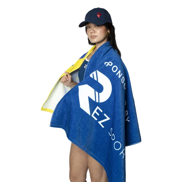 AquaCotton™ Swimming Towels Navy Blue